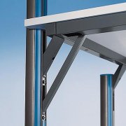 Tischplatte an Tischs&auml;ule