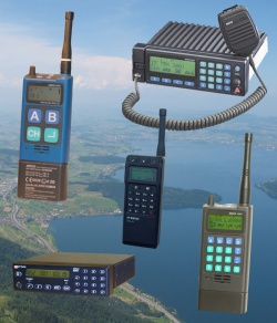Sprechfunk, Datenfunk, Funkortung